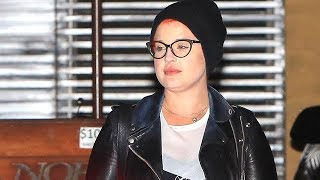Kelly Osbourne Hides Her New Fiery Red Hair