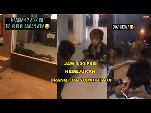 Ibu Bapa Sudah Tiada Dua Beradik Tidur Di Ruangan Mesin Atm