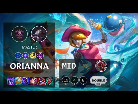 Orianna Mid vs Katarina - EUW Master Patch 11.10
