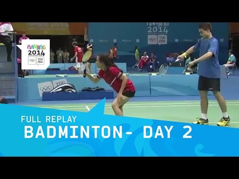 Badminton - Mixed Doubles Group Stage Day 2 | Full Replay | Nanjing 2014 Youth Olympic Games