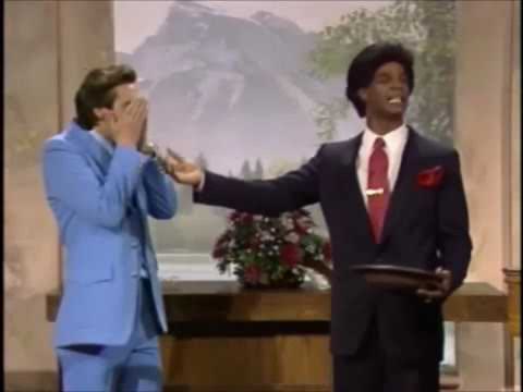 In Living Color - Jim Carrey & Damon Wayans  Televangelists Hour of Power