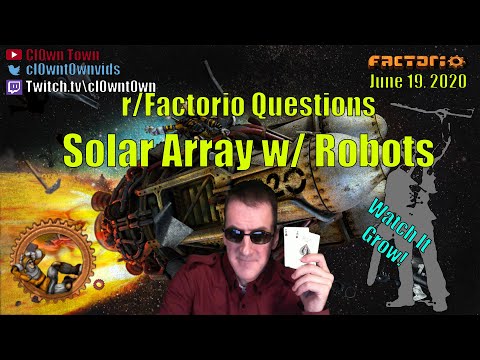 Solar Panel Arrays - r/Factorio Reddit