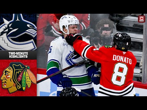 Chicago Blackhawks vs. Vancouver Canucks (10/17/25) | Game Highlights | CHSN Chicago Blackhawks