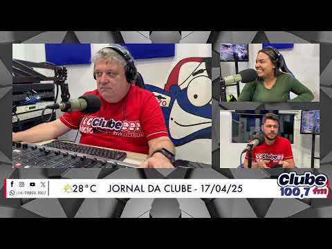 Jornal da Clube - 17/04/2025 - Edição do Almoço