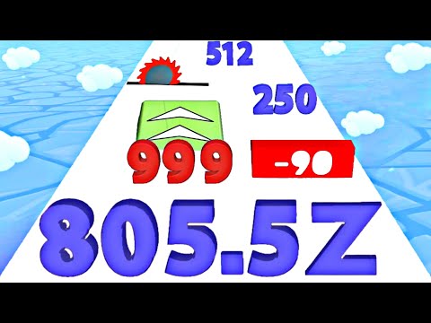 Numbers Run Merge Challenge - Infinity Number Master Gameplay Walkthrough Android iOS 