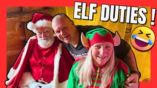 Santa, London… & Mrs OG’s ELF DUTIES! 😂🎄