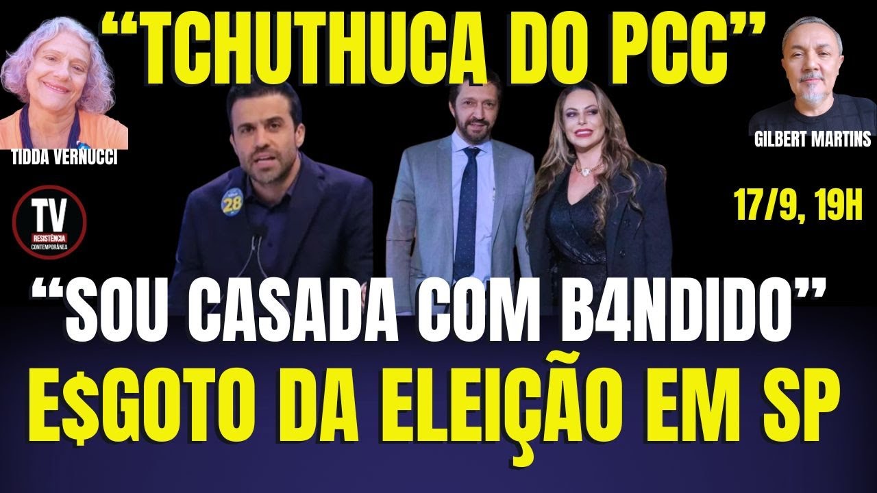 [AO VIVO] INACREDITÁVEL! O E$GOTO DA ELEIÇÃO EM SP! MULHER DE NUNES LIGOU PREFEITO AO PCC (17/9/2024