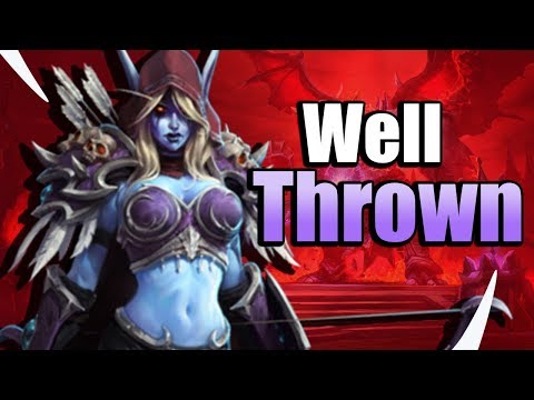 When Throwers... Throw? Crazy Back & Forth with Sylvanas - Heroes of the Storm w Kiyeberries