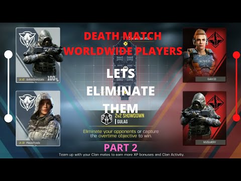 CALL OF DUTY MOBILE "GAMEPLAY" -DEATHMATCH WITH WORLDWIDE PLAYERS- PART 2- GAMERZ ERA -Ahmad Hassan