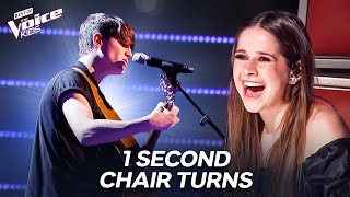 Download lagu Mind-Blowing QUICKEST Chair Turns! | Best of The Voice Kids mp3 Download lagu Mind-Blowing QUICKEST Chair Turns! | Best of The Voice Kids mp3