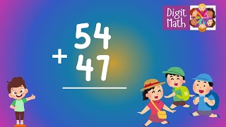 Adding 2-Digit Numbers With Regrouping | Double-Digit Addition | Elementary Math