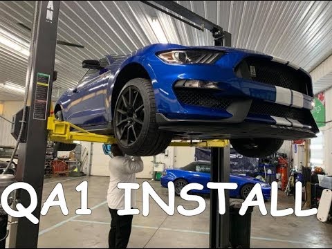 GT350 QA1 Carbon Fiber Driveshaft Install