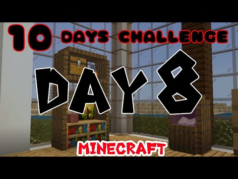 INSANE Day 8 Minecraft Challenge - LET'S EXPLORE