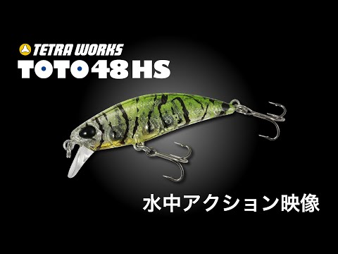 The Tetra Works small sinking pencil bait, the Toto 48HS !
