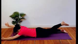 Rückbeuge im Liegen