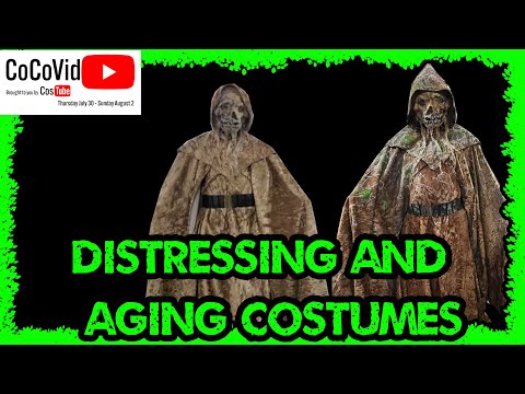 Techniques for distressing and ageing costumes