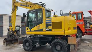 Pelle sur pneus Komatsu PW160-11 à vendre - Image 4 | Machineryline SN Pelle sur pneus Komatsu PW160-11 | Image 4 - Machineryline