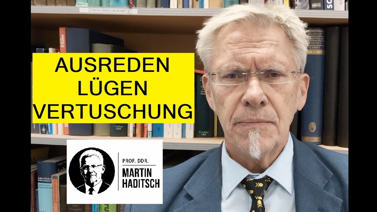 Ausreden Lügen Vertuschung