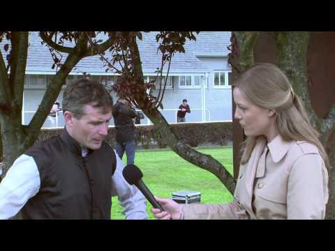 Pat Smullen ahead of the Dubai Duty Free Irish Derby