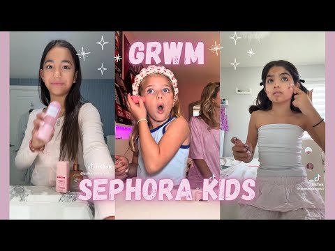 Sephora Kids GRWM - TikTok Compilation 💄🎀