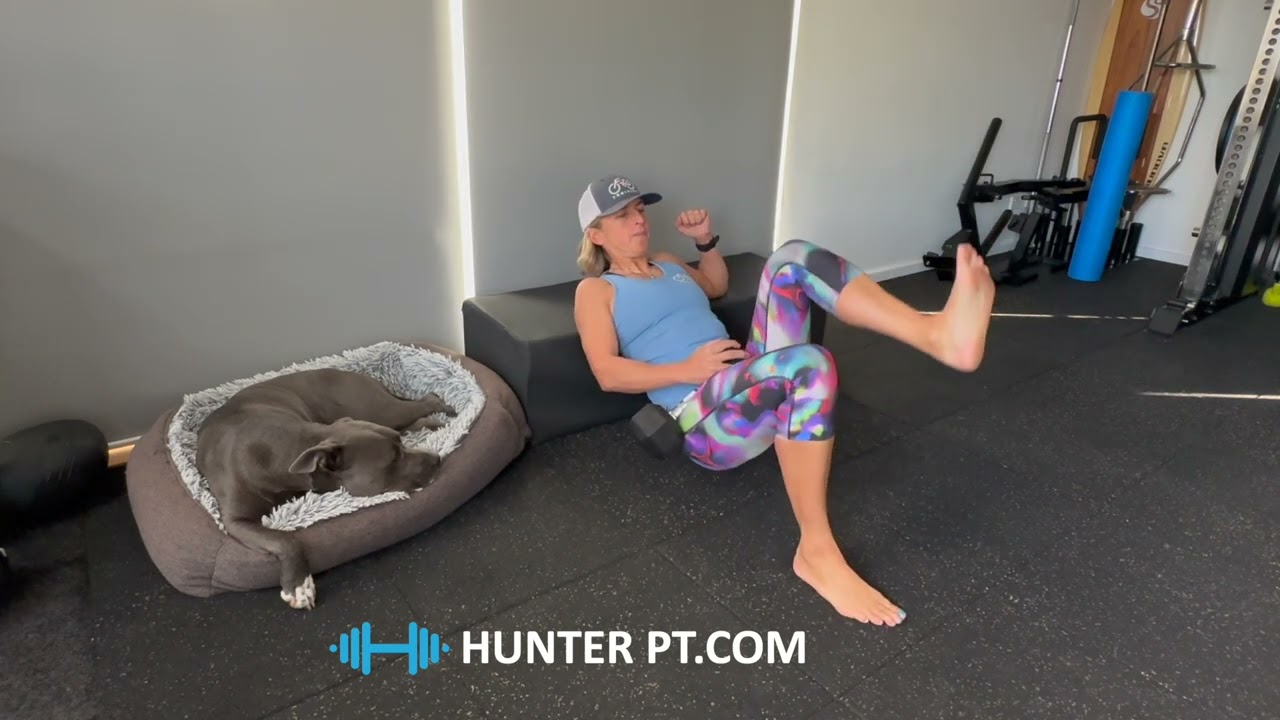 Single leg Hip thruster with dumbbell