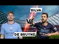 Kevin De Bruyne vs Bernardo Silva Comparison video
