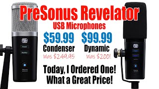 MAY PRESONUS MIC SALE! Revelater Dynamic & Condenser Microphones On Sale! #PreSonusRevelator #USBmic