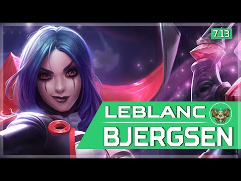 510. Bjergsen - Leblanc vs Galio - Mid - July 10th, 2017 - Patch 7.13 Season 7