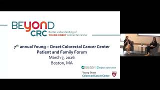 Patient Keynote | 2026 Young Onset Colorectal Cancer Center Annual Patient and Family Forum