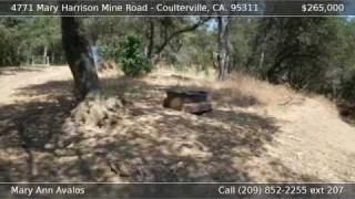 preview picture of video '4771 Mary Harrison Mine Road COULTERVILLE CA 95311'