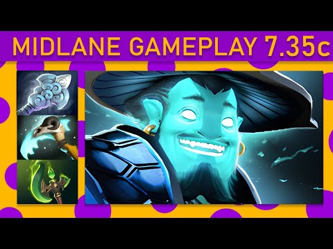 ⭐ New Patch 7.35c No[o]ne- Storm Spirit 20+ Kills! Mid Gameplay - Dota 2 Top MMR