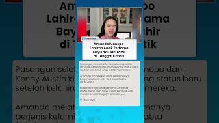 Amanda Manopo Melahirkan Anak Pertama Laki-laki, Lahir di Tanggal Cantik