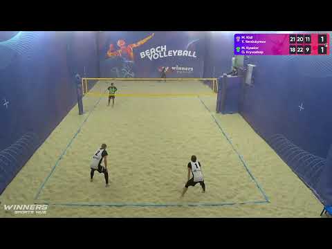 09:20 M. Kisil / Y. Yevdokymov - M. Kyselov / O. Kryvoshap 01.03.2023 | Winners Beach Volleyball