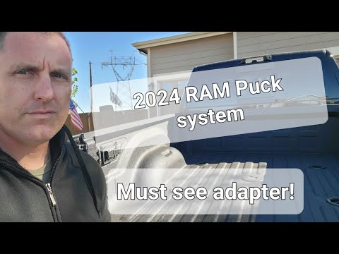 2024 RAM Heavy Duty Factory Puck system adapter install...save money with this!