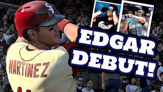 MLB The Show 16 - EDGAR MARTINEZ DEBUT! - Diamond Dynasty #113