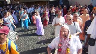 Hare Krishna ISKCON Roma 03 06 2017 ratha yatra part 01 DSCN0012