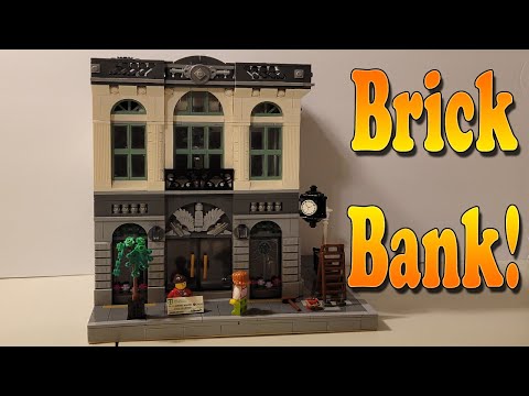 Non Lego Brick Bank Modular Build and Review!