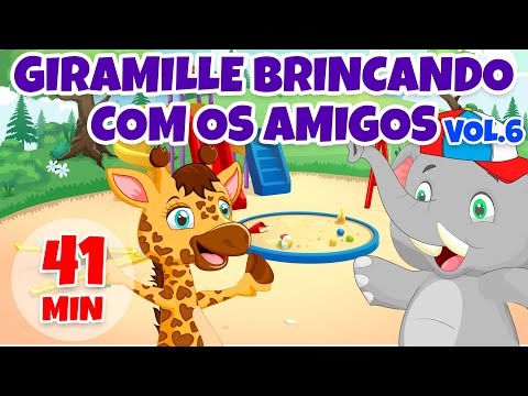 Giramille Brincando com os Amigos Vol. 6 - Giramille 41 min | Desenho Animado Musical
