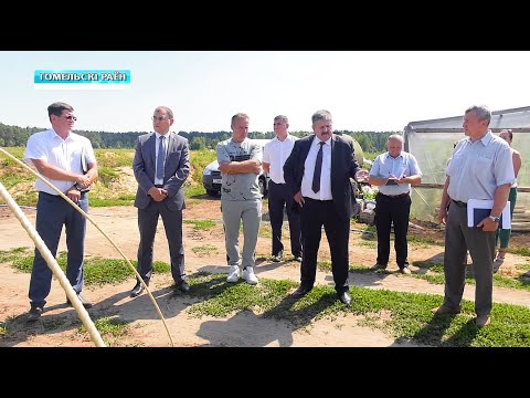 Геннадий Соловей посетил фермерское хозяйство видео