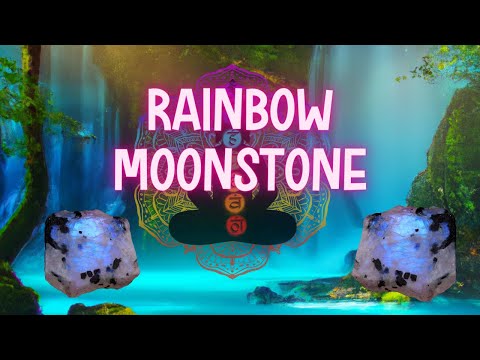 Rainbow Moonstone Alchemy - Scalar Energy -  psychic protection - maintain clarity