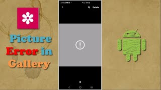 Exclamation Mark on Photos Samsung Fix
