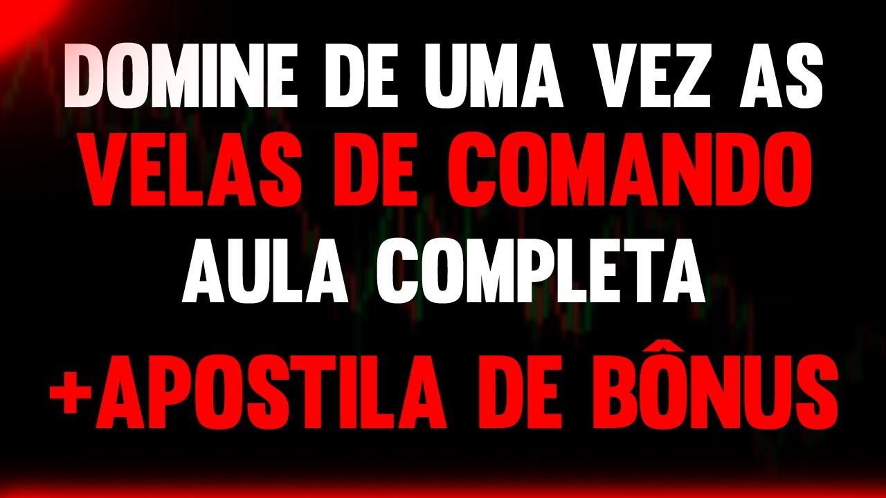 DOMINE DE UMA VEZ AS VELAS DE COMANDO COM ESSE MÉTODO