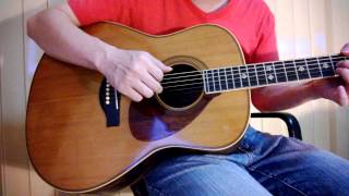 Video thumbnail for 1971 1st. Gen. Yamaha FG-2000 Custom Made in Japan by AekThanks S
