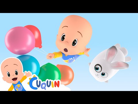 Cuquin's Balloons: learn more colors 🎈| videos & cartoons for babies