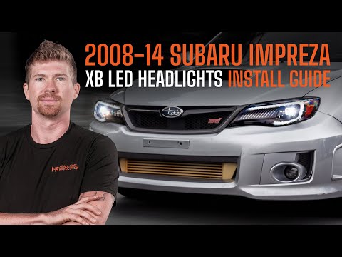 The Best Lighting Upgrade For Your 08-14 Subaru Impreza | Morimoto XB LED Headlight Install & Review