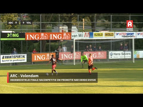 Samenvatting ARC - Volendam (dinsdag 14 juni)