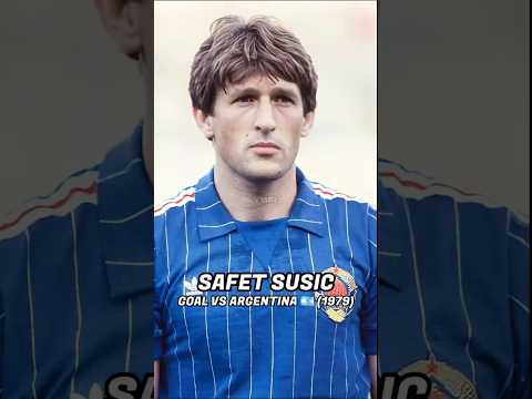 SAFET SUŠIĆ 🇧🇦 – GOAL VS ARGENTINA 🇦🇷 (1979)