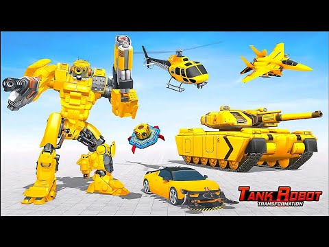 Tank Robot Multi Transform: Elephant Lion Games | Android iOS Gameplay