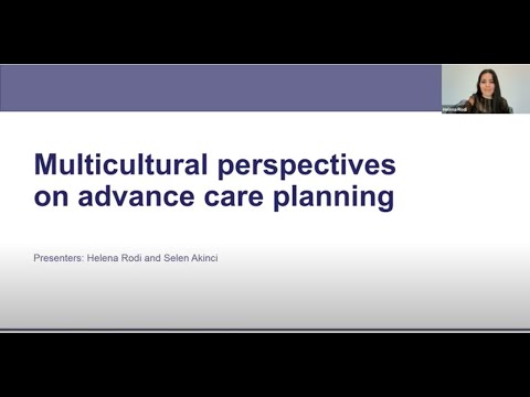 Multicultural Perspectives on Advance Care Planning (Webinar)