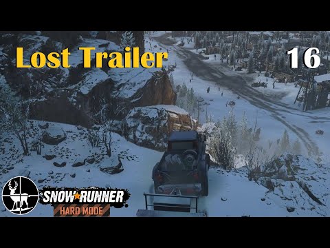 SnowRunner Hard Mode ⚠️ Lost Trailer ⚠️ Season 1: EP16